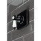 Kingston Brass KS3040BPL Bel-Air Three-Way Diverter Valve W/ Trim Kit, Matte Black KS3040BPL - alternate 4